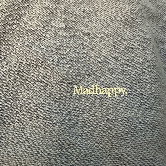 MADHAPPY Reverse Weave Cropped Sweatshirt - Picture 4 of 7